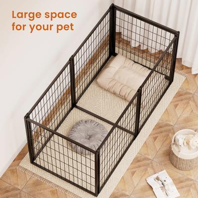 Show full view: Zeus & Ruta Dog Crate, Black, 63 inch slide 3 of 7
