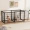 Show in main carousel: Zeus & Ruta Dog Crate, Black, 63 inch slide 2 of 7