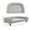Show in main carousel: Zeus & Ruta Indoor/Outdoor Sofa Dog Bed, Gray slide 7 of 7