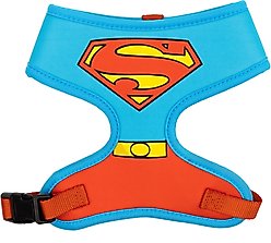 Buckle-Down DC Comics Superman Shield Dog Harness, Medium: 17 to 21-in chest