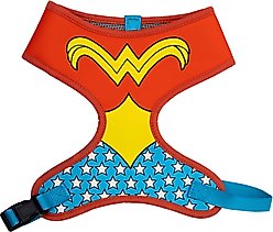Buckle-Down DC Comics Wonder Woman Dog Harness, Small: 14 to 17-in chest