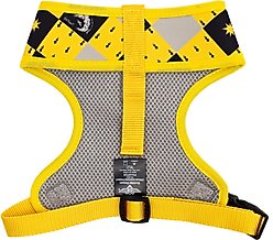 Buckle-Down The Wizarding World of Harry Potter Hufflepuff Checker Dog Harness, Medium: 17 to 21-in chest slide 2 of 3