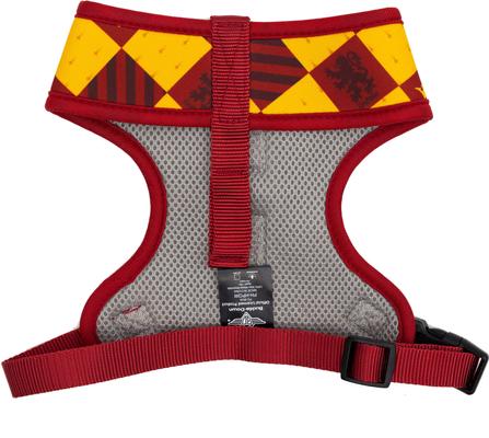 Show full view: Buckle-Down The Wizarding World of Harry Potter Gryffindor Checker Dog Harness, Large: 19 to 29-in chest slide 2 of 3