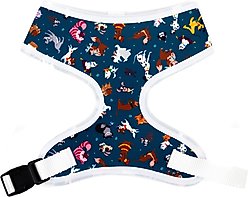 Buckle-Down Disney Cats & Dogs Scattered Dog Harness, Small: 14 to 17-in chest