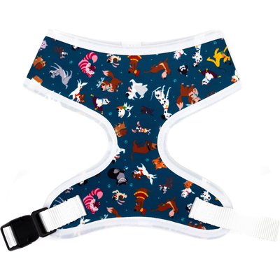 Buckle-Down Buckle-Down Disney Cats & Dogs Scattered Dog Harness, X-Large: 20 to 31-in chest