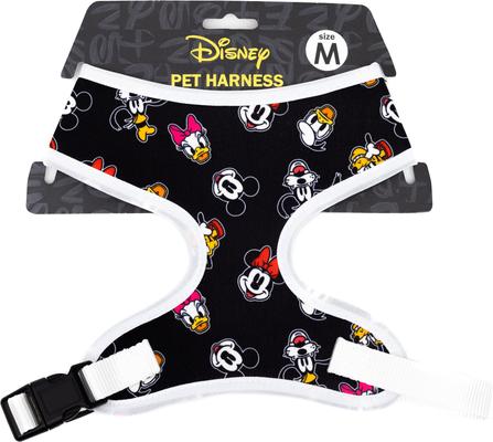 Show full view: Buckle-Down Disney The Sensational Six Smiling Faces Scattered Dog Harness, Large: 19 to 29-in chest slide 3 of 4