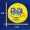 Show in main carousel: SpongeBob Faces Cat Plush Toys with Catnip, Yellow, 6-Pack slide 4 of 6