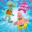 Show in main carousel: SpongeBob Squidward & Patrick Cat Plush Toy with Catnip, Blue, 2-Pack slide 2 of 6