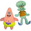Show in main carousel: SpongeBob Squidward & Patrick Cat Plush Toy with Catnip, Blue, 2-Pack slide 1 of 6