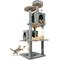 Show in main carousel: TSCOMON Multi-Level 58-in Plush Cat Tree & Condo, Grey slide 7 of 9