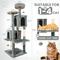 Show in main carousel: TSCOMON Multi-Level 58-in Plush Cat Tree & Condo, Grey slide 2 of 9