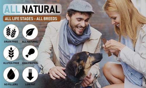 Show full view: Pet Jerky Factory Beef & Banana Jerky Dog Treats, 5-oz bag slide 6 of 10