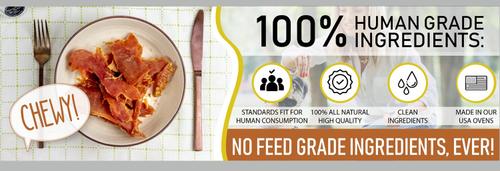 Show full view: Pet Jerky Factory Chicken Whole Muscle Jerky Dog Treats, 5-oz bag slide 5 of 10