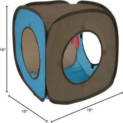 Show full view: Kitty City Pop Open Cat Cube, Blue slide 5 of 10