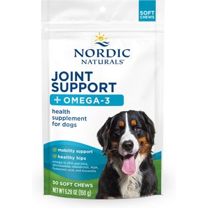 NORDIC NATURALS Joint Support Soft Chew Supplement for Dogs, 30