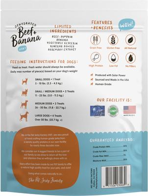 Show full view: Pet Jerky Factory Beef & Banana Jerky Dog Treats, 12-oz bag slide 3 of 10