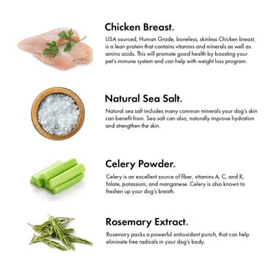 Show full view: Pet Jerky Factory Chicken Whole Muscle Jerky Dog Treats, 5-oz bag slide 4 of 10