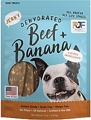Pet Jerky Factory Beef & Banana Jerky Dog Treats, 12-oz bag