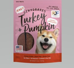 Pet Jerky Factory Turkey & Pumpkin Jerky Dog Treats, 12-oz bag