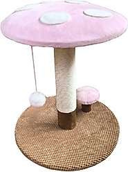 One for Pets Pink Mushroom Cat Scratching Post