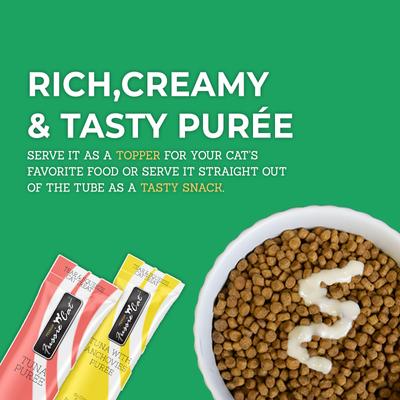 Show full view: Fussie Cat Tuna 5 Flavors Variety Lickable Cat Treats, 0.5-oz tube, 50 count slide 6 of 9