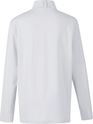 Show full view: Kerrits Kids Ice Fil Lite Long Sleeve Horse Riding Shirt, White, Medium slide 2 of 3