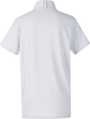 Show full view: Kerrits Kids Ice Fil Lite Short Sleeve Horse Riding Shirt, White, Small slide 2 of 3