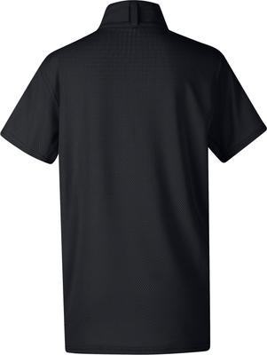 Show full view: Kerrits Kids Ice Fil Lite Short Sleeve Horse Riding Shirt, Black, Large slide 2 of 3