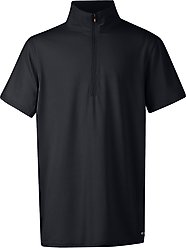 Kerrits Kids Ice Fil Lite Short Sleeve Horse Riding Shirt, Black, X-Small