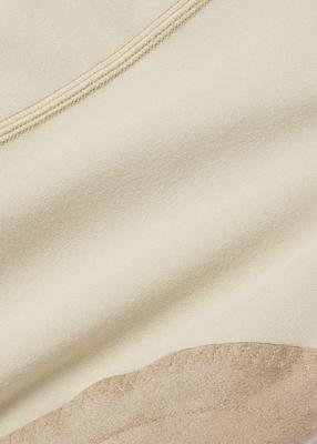 Show full view: Kerrits Performance Knee Patch Pocket Horse Riding Tight, Tan, Medium slide 3 of 8