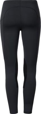 Show full view: Kerrits Kids Performance Knee Patch Pocket Horse Riding Tight, Black, Medium slide 2 of 4