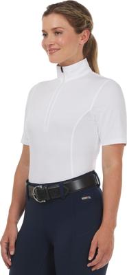 Show full view: Kerrits Ice Fil Lite Short Sleeve Horse Riding Shirt, White, XXX-Large slide 3 of 7