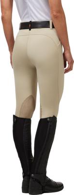 Show full view: Kerrits Performance Knee Patch Pocket Horse Riding Tight, Tan, Medium slide 5 of 8