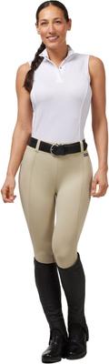 Show full view: Kerrits Performance Knee Patch Pocket Horse Riding Tight, Tan, Medium slide 6 of 8