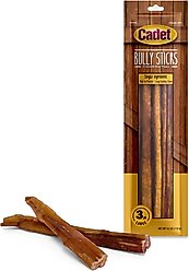 Cadet Bully Sticks Dog Chews, 3 count slide 1 of 9