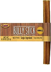 Cadet Bully Sticks Dog Chews, Small