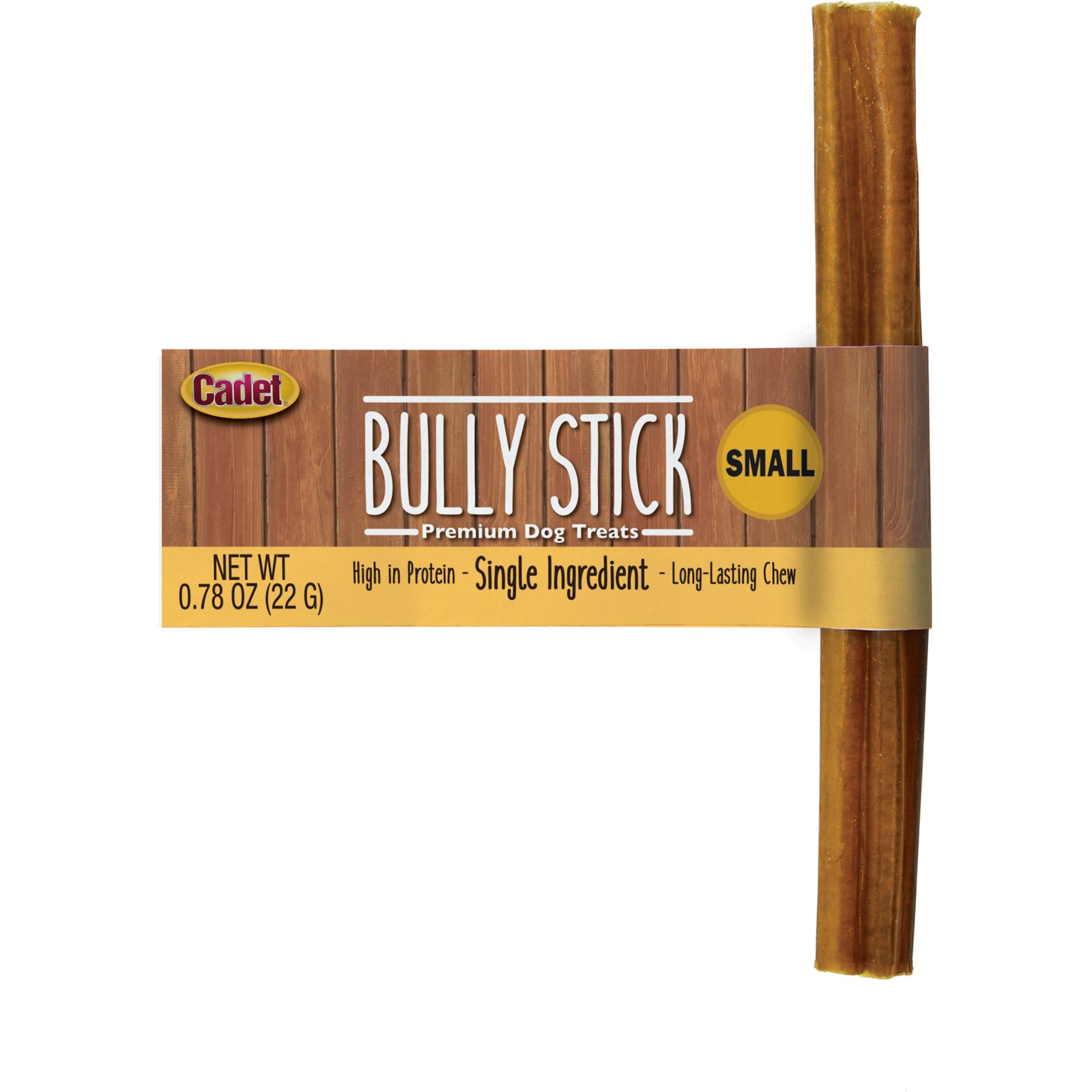 Cadet Bully Sticks Dog Chews, Small