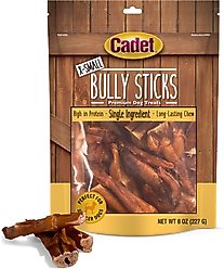 Cadet Bully Hide Sticks Dog Chews, X-Small, 8-oz