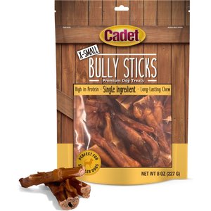Cadet Bully Hide Sticks Dog Chews, X-Small, 8-oz
