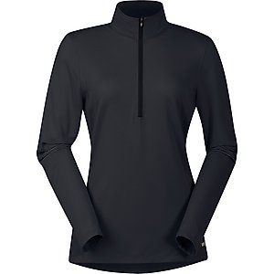 Kerrits Ice Fil Lite Long Sleeve Horse Riding Shirt, Black, X-Large