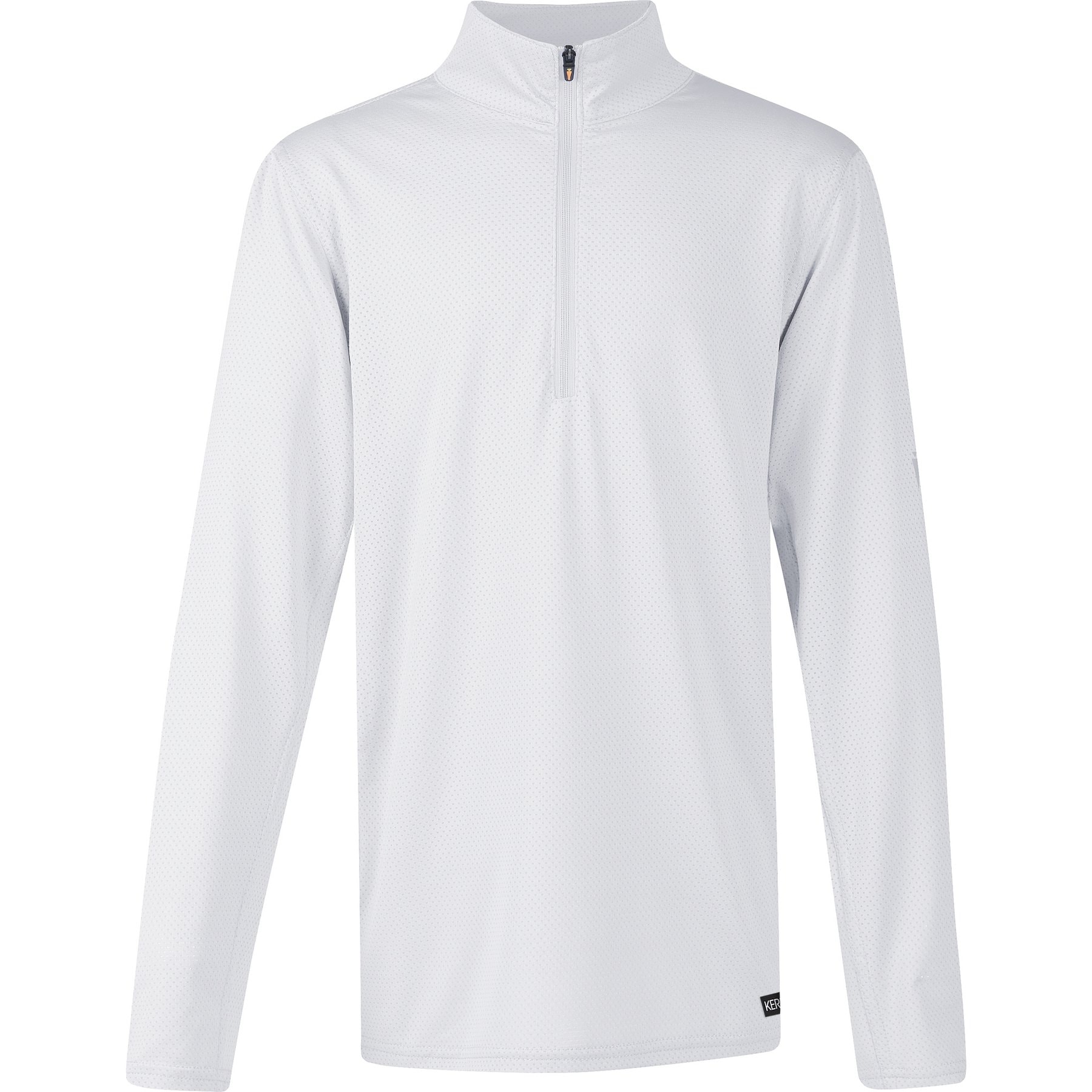 Kerrits Kids Ice Fil Lite Long Sleeve Horse Riding Shirt, White, Small