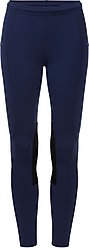 Kerrits Kids Performance Knee Patch Pocket Horse Riding Tight, Lapis, Medium