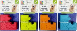 Tugzelle Chunky Chomp Dog Toy, Green slide 2 of 5