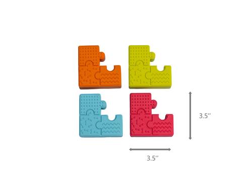 Show full view: Tugzelle Chunky Chomp Dog Toy, Red slide 4 of 6