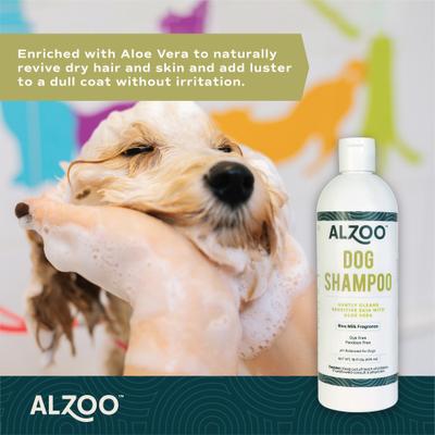 Show full view: ALZOO Aloe Vera Dog Shampoo, 16-oz bottle slide 5 of 7