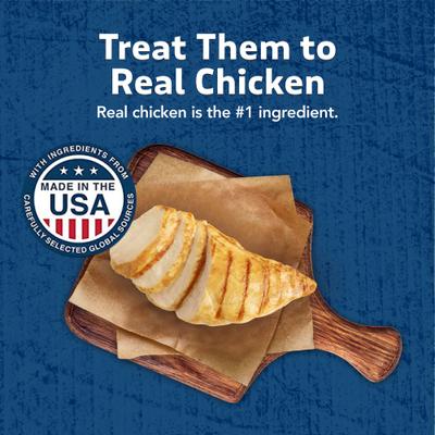 Show full view: Blue Buffalo True Chews Premium Holiday Chicken Jerky Dog Treats, 4-oz bag slide 5 of 11