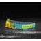 Show in main carousel: Tuenne Geo Oceanproof Dog Collar, Yellow, Large: 28-in neck, 1-in wide slide 1 of 9