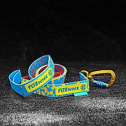 Tuenne Geo Oceanproof Dog Leash, 6-ft long, 1-in wide, Yellow slide 1 of 6