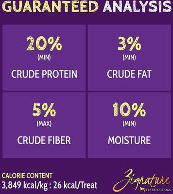 Show full view: Zignature Lamb Formula Ziggy Bars Biscuit Dog Treats, 12-oz bag slide 7 of 8