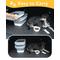 Show in main carousel: DDMOMMY Collapsible Dog & Cat Food Storage Container with Transparent Lid, Scoop & Bowl, Grey, 13-lb capacity slide 7 of 11
